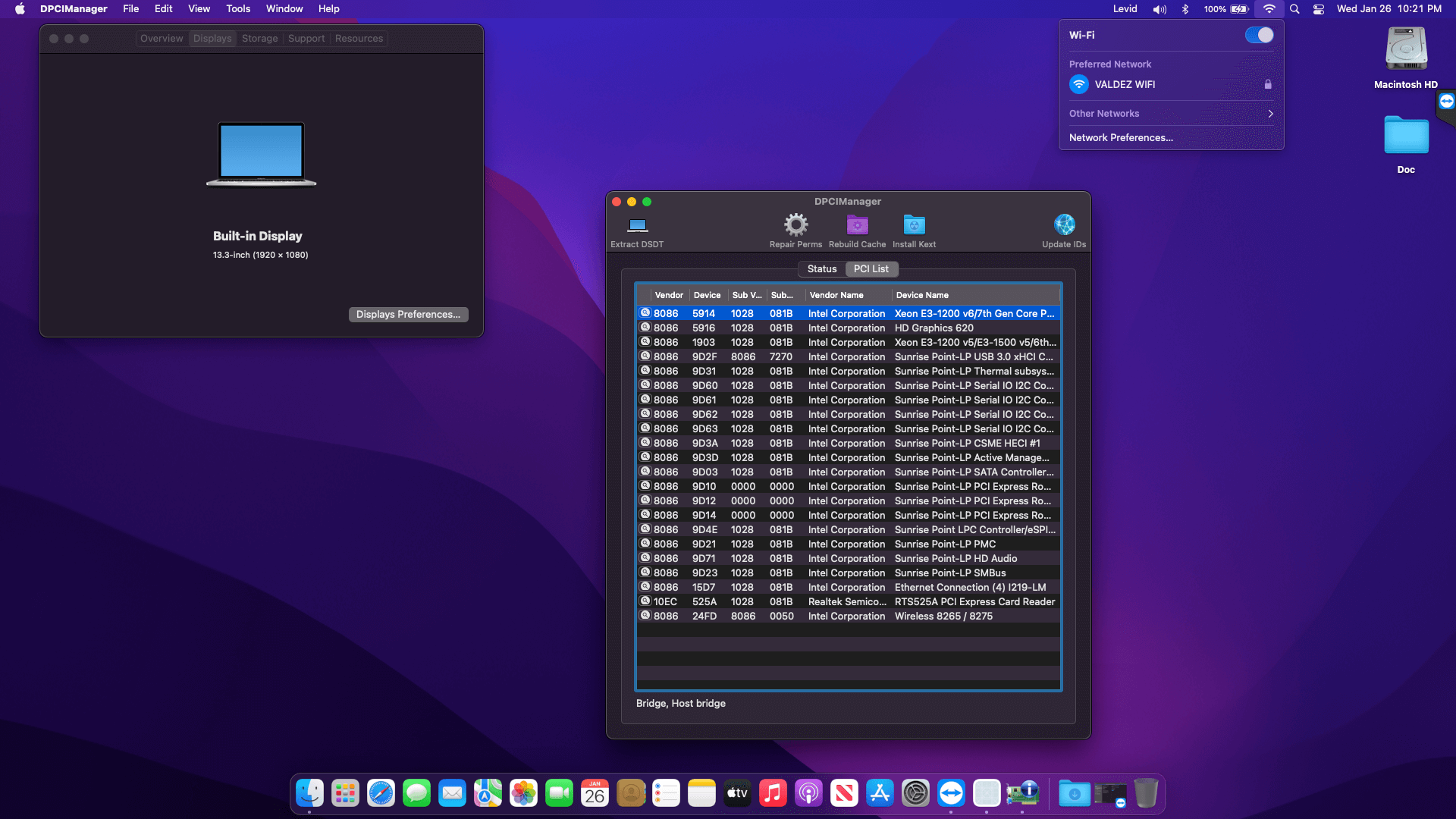 Dell Latitude 7390 [KabyLake R   Intel UHD 620 + I2C]   OpenCore 2